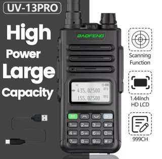 Baofeng UV-13 Pro V2 Walkie Talkie 10W