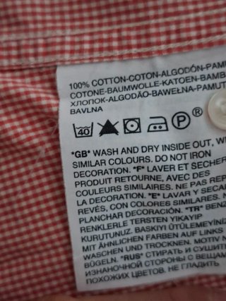 Blusa Levi's Rosa Manga Corta