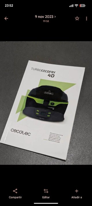 Cecotec Cecofry 4D Freidora de Aire