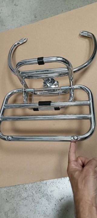 Portabultos original nuevo Vespa GTS