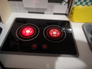 Cocina de juguete con luz y sonido