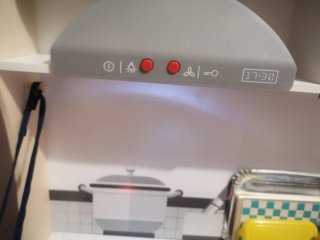 Cocina de juguete con luz y sonido