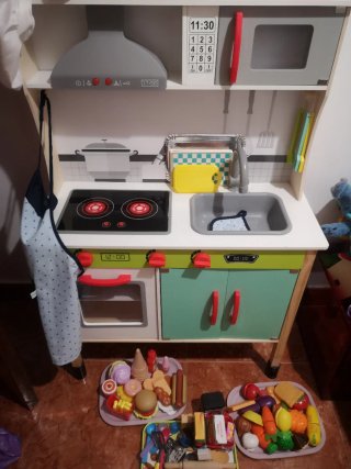 Cocina de juguete con luz y sonido