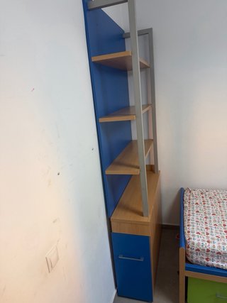 Estantería con cama y 3 cajones