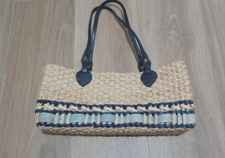 Bolso de playa tejido mujer