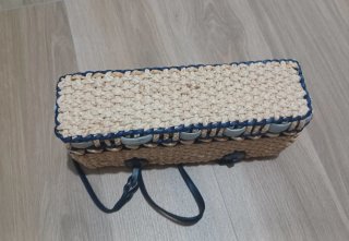 Bolso de playa tejido mujer