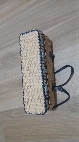 Bolso de playa tejido mujer