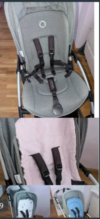 Bugaboo Bee+ capazo y accesorios