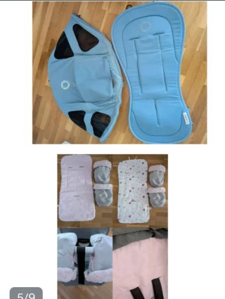 Bugaboo Bee+ capazo y accesorios