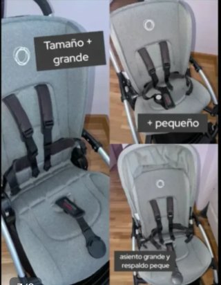 Bugaboo Bee+ capazo y accesorios