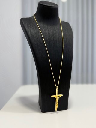 Plata ley chapado en oro 18K
