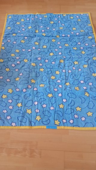 Edredón y protector patchwork infantil