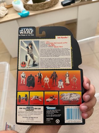Figura Star Wars Luke Skywalker Power of the Force