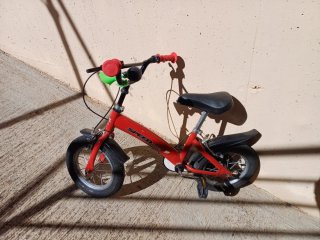Bici infantil roja SPEED RACING