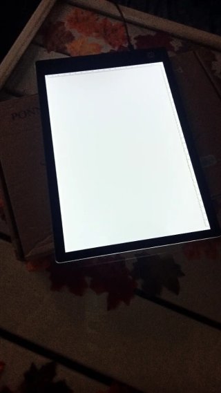 Tableta de calcar LED