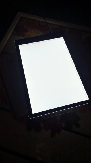Tableta de calcar LED