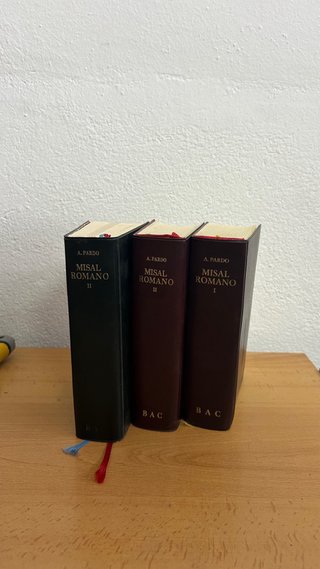 Misal Romano completo A.Pardo (Tomo I y II) 3x2