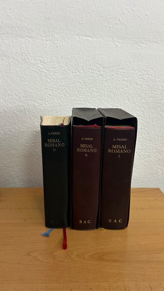 Misal Romano completo A.Pardo (Tomo I y II) 3x2