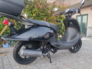 Scooter Sym Allo 50cc Preto/Cinza