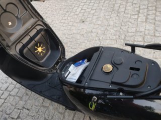 Scooter Sym Allo 50cc Preto/Cinza