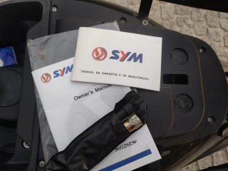 Scooter Sym Allo 50cc Preto/Cinza