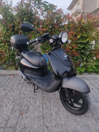 Scooter Sym Allo 50cc Preto/Cinza