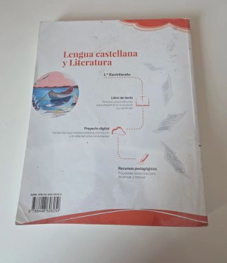 Lengua castellana y literatura 1o Bachillerato
