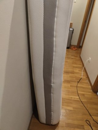 Colchón látex y viscoelástico 1.50 x 2 metros