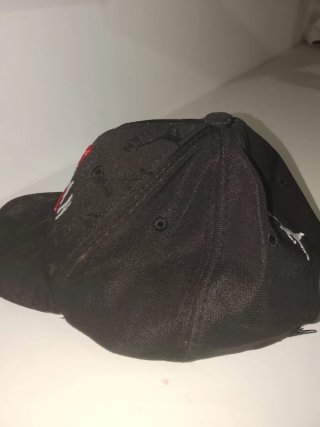 Gorra Jordan Negra Bordado Rojo