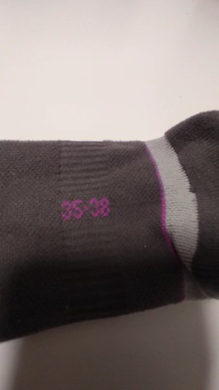 Calcetines dobles grises y negros