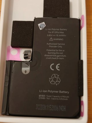 Batería iPhone 13 Pro Max Li-ion 4790mAh