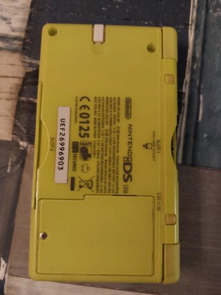 Nintendo DS Lite verde + caricatore + custodia