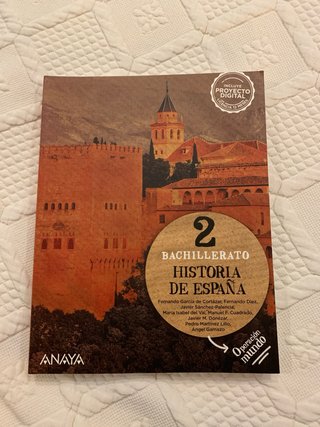 Libros segundo de Bachillerato
