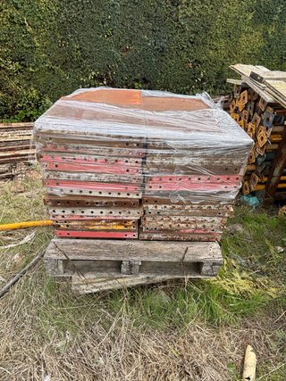 Lote chapas encofrar metálicas