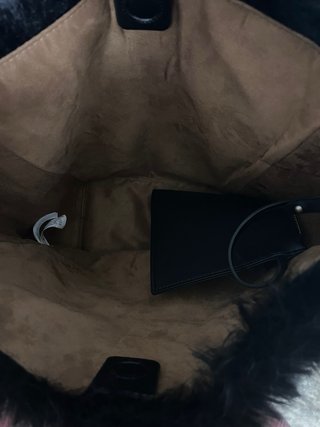 Bolso negro Zara