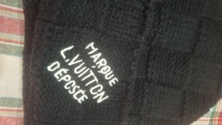 Gorro de invierno LV Negro