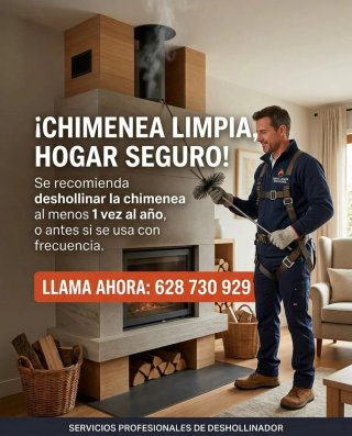 Limpieza de chimeneas