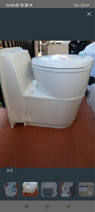 WC Thetford C220 Cassette Camper Autocaravana