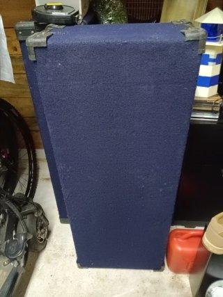 Altavoces 4 vías negro y azul