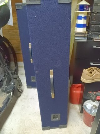 Altavoces 4 vías negro y azul