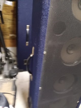 Altavoces 4 vías negro y azul