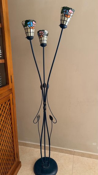Lámpara de pie Tiffany 3 luces