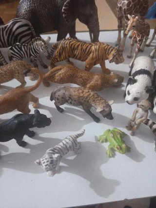 Figuras Felinos Schleich y Papo