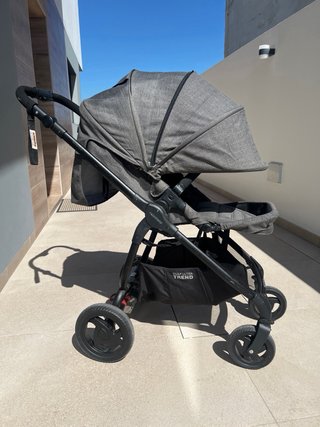 Carrito Bebé Valco Ultra Trend Gris