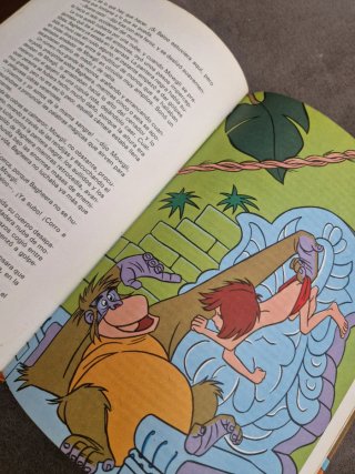 Libro  Vintage ' El Libro de la Selva'