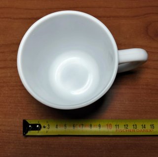 Taza Arcopal Vintage Floral Azul y Blanco