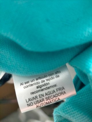 Camisola Ametller Verde y Turquesa Talla L