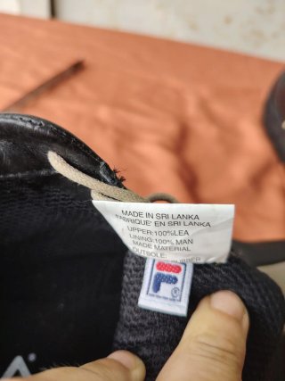 Scarponcini  in pelle Fila unisex 39