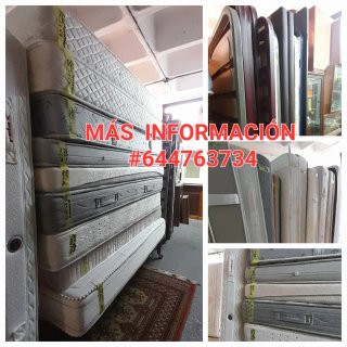 OFERTA: Camas, Somieres, Bases y Colchones