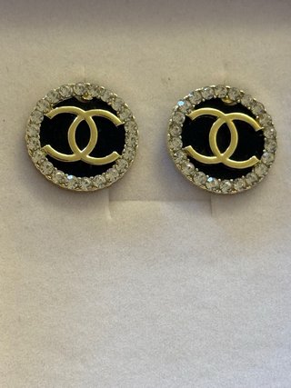 Orecchini Neri e Oro